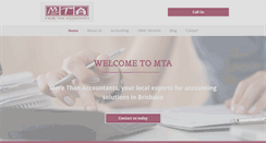 Desktop Screenshot of mtatax.com.au