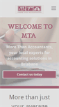 Mobile Screenshot of mtatax.com.au